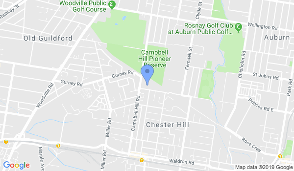 GKR Karate - Chester Hill location Map