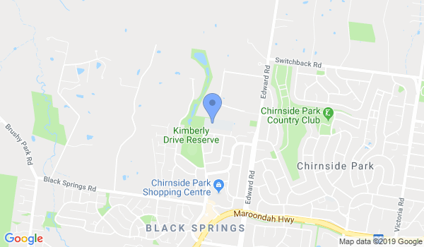 GKR Karate - Chirnside Park location Map