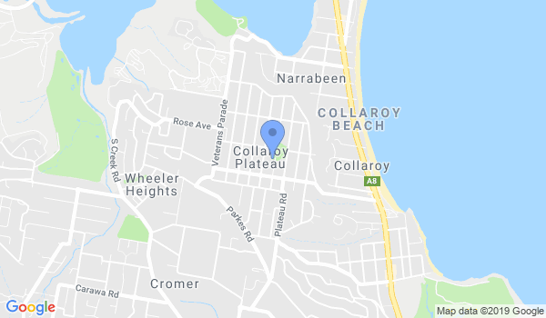 GKR Karate Collaroy Plateau location Map