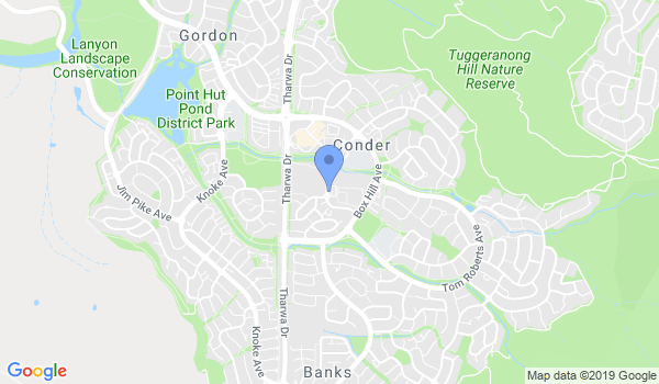 GKR Karate - Conder location Map