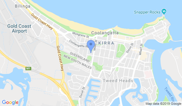 GKR Karate - Coolangatta location Map