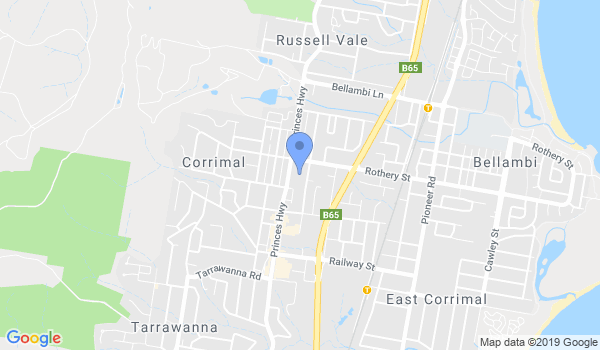 GKR Karate - Corrimal location Map