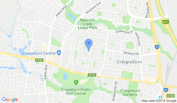 GKR Karate Craigieburn Prime location Map