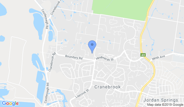 GKR Karate Cranebrook location Map