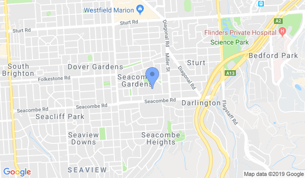 GKR Karate Darlington location Map