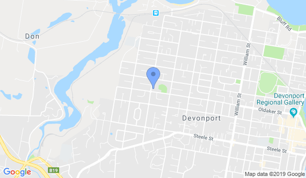 GKR Karate - Devonport location Map