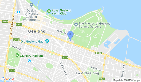 GKR Karate - East Geelong City location Map