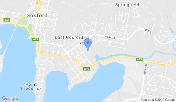 GKR Karate - East Gosford location Map