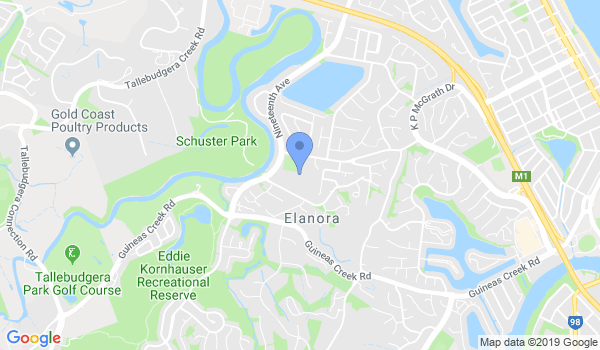 GKR Karate - Elanora location Map