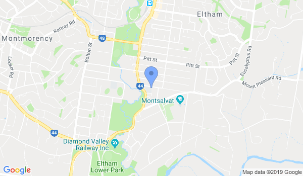 GKR Karate Eltham location Map