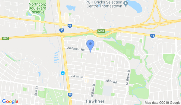 GKR Karate Fawkner location Map