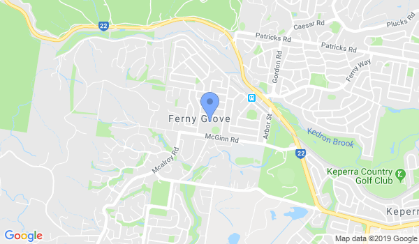 GKR Karate - Ferny Grove location Map