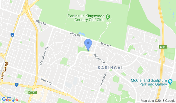 GKR Karate - Frankston Karingal location Map