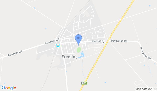 GKR Karate - Freeling location Map