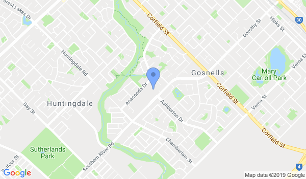 GKR Karate - Gosnells location Map