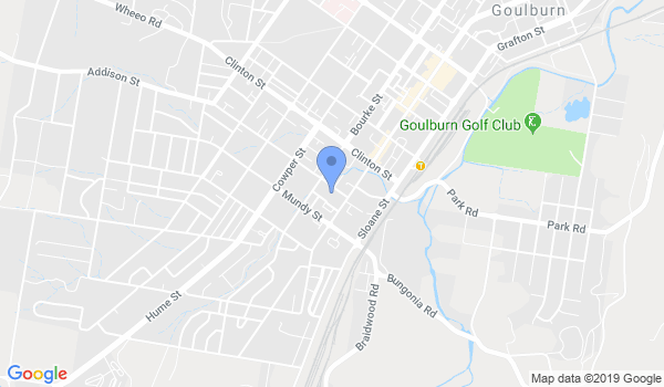 GKR Karate - Goulburn location Map