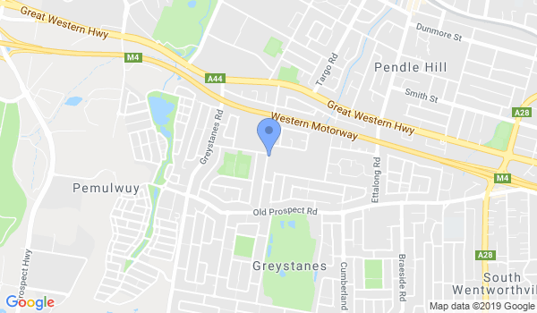 GKR Karate - Greystanes location Map