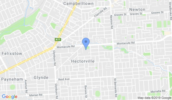 GKR Karate Hectorville location Map