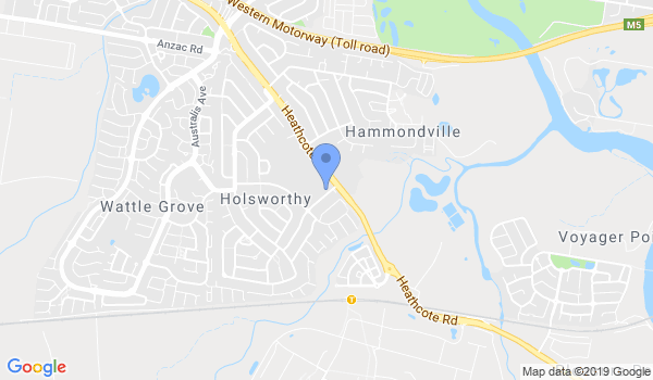 GKR Karate Holsworthy location Map
