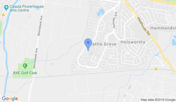 GKR Karate Holsworthy Huon location Map