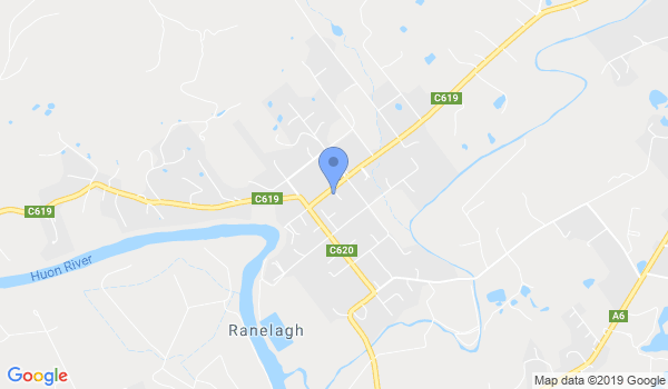 GKR Karate Huonville location Map
