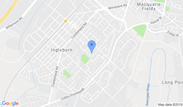 GKR Karate - Ingleburn High location Map