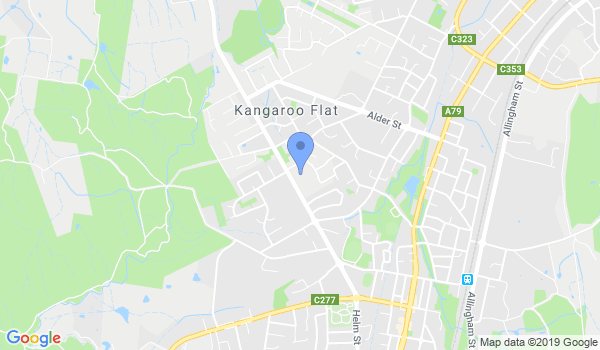 GKR Karate - Kangaroo Flat location Map