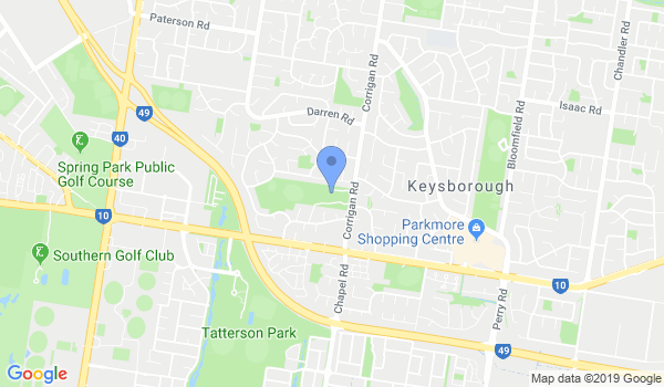 GKR Karate Keysborough location Map