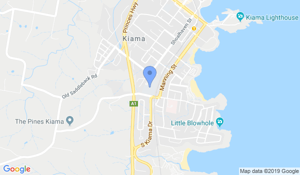 GKR Karate - Kiama location Map