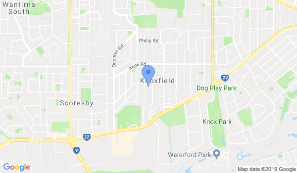 GKR Karate Knoxfield location Map