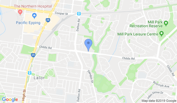 GKR Karate Lalor North location Map