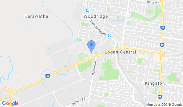 GKR Karate - Logan Central location Map