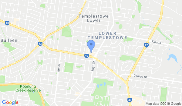 GKR Karate Lower Templestowe location Map