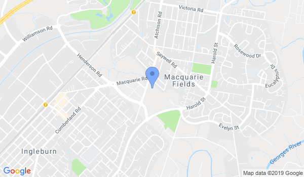 GKR Karate Macquarie Fields location Map