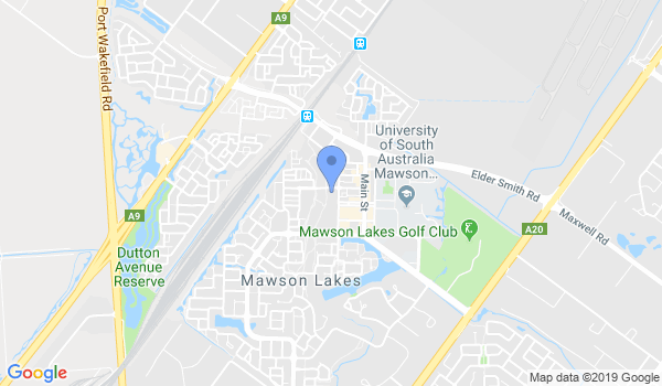 GKR Karate Mawson Lakes location Map