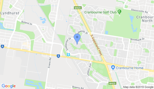 GKR Karate Merinda Park location Map