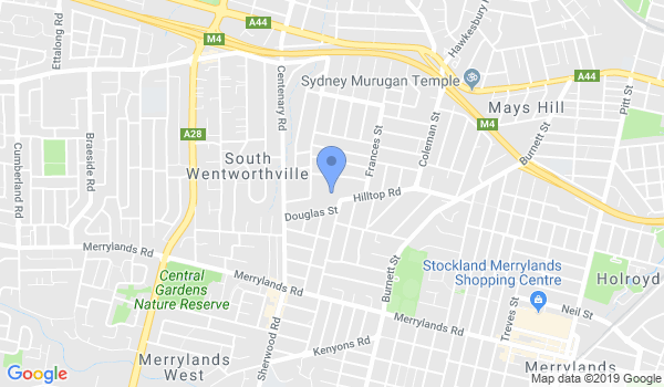 GKR Karate - Merrylands location Map