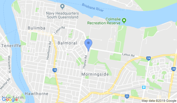 GKR Karate Balmoral location Map