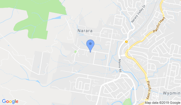 GKR Karate - Narara location Map