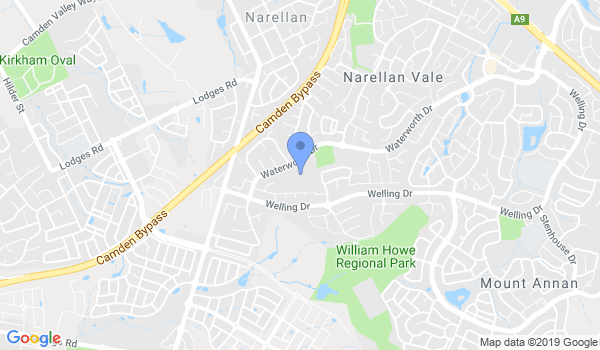 GKR Karate Narellan Vale location Map