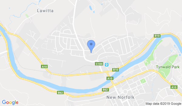 GKR Karate - New Norfolk location Map