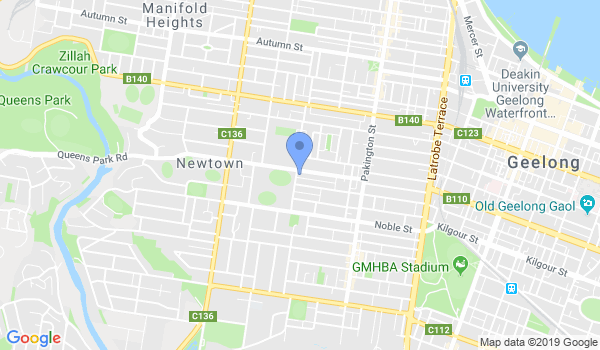 GKR Karate - Newtown location Map