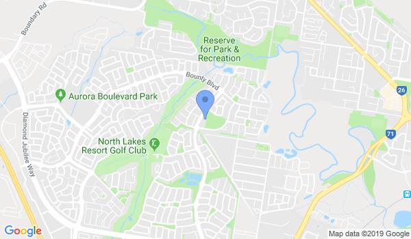 GKR Karate North Lakes 1 location Map