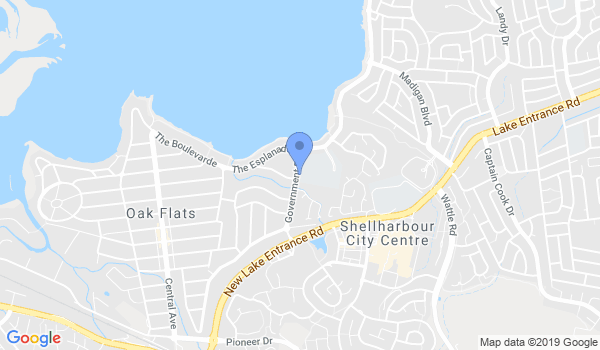 GKR Karate - Oak Flats location Map
