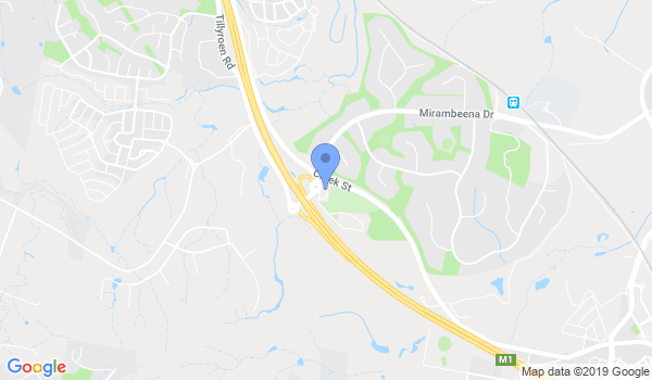 GKR Karate Ormeau Woods location Map