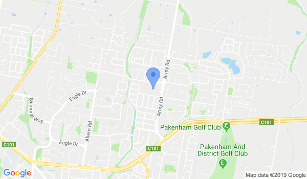 GKR Karate Pakenham Hills location Map