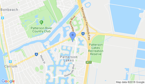 GKR Karate - Patterson Lakes location Map