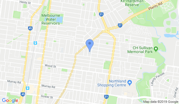 GKR Karate - Preston Prime location Map
