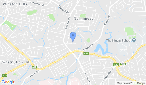 GKR Karate Prime - Northmead location Map