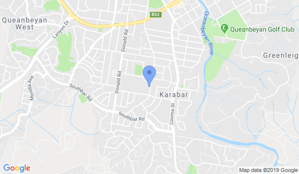 GKR Karate - Queanbeyan location Map